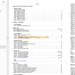 Manitou MLT 1035 L S5 E3 PARTS CATALOGUE