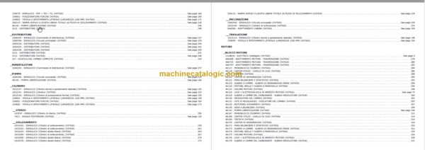 MANITOU CG 20P-CD 20P PARTS CATALOGUE 2019