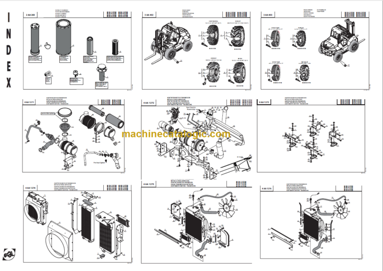 61MANITOU M 40-4 ST3B PARTS CATALOGUE