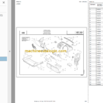 Manitou MRT 3050 PRIVILEGE E3 PARTS CATALOGUE