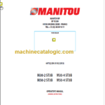 MANITOU M30-4 ST3B OPERATOR’S MANUAL