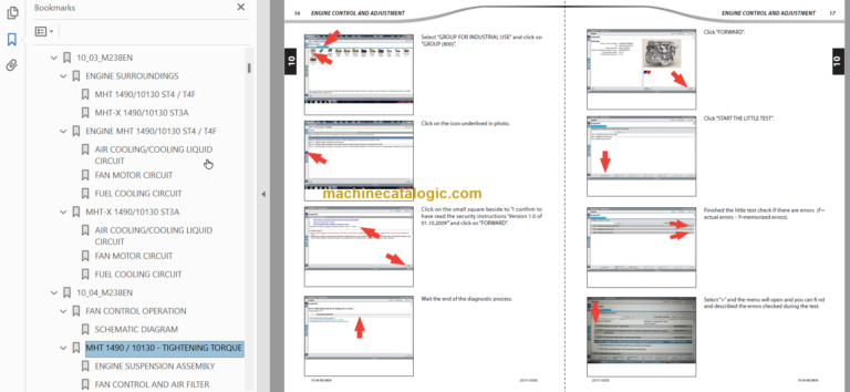 MHT-X 1490 ST3A 647491EN REPAIR MANUAL