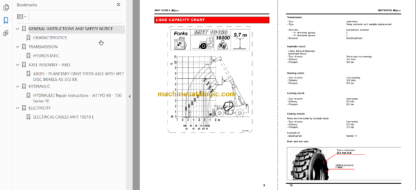 Manitou MHT 7140-10160-10210 L M Series REPAIR MANUAL