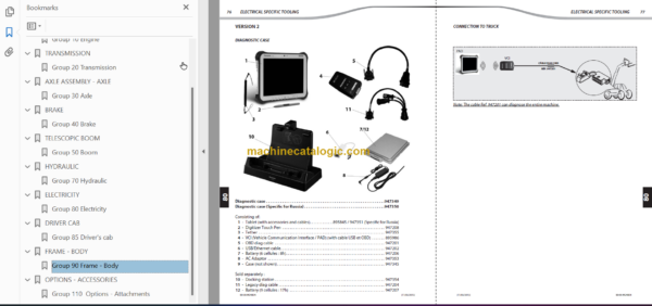 Manitou MLT 1040 L 137 PS JD ST4 S1 Repair Manual