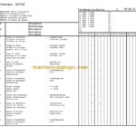 MANITOU M 40-4 ST3B PARTS CATALOGUE