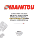 Manitou MLT 1035 L TURBO LSU S5 E3 PARTS CATALOGUE