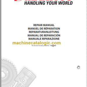 MANITOU MH20-25-4 T BUGGIE 4ST3B Repair manual