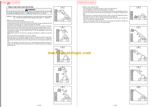 Manitou MLT 634-120 LSU Series B-E2 Operator's Manual