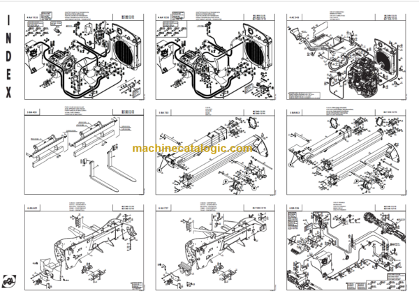 Manitou MLT 840 PARTS CATALOGUE