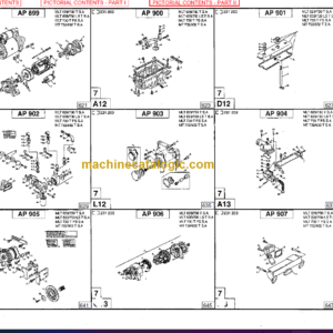 Manitou MLT 730TW (120) LS Series A PARTS MANUAL