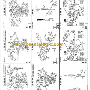 MANITOU MC40 50 60 70 Powershift Parts Manual