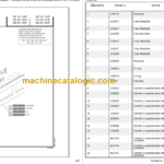 MANITOU CG 25P-CD 25P PARTS CATALOGUE 2019