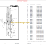 MANITOU 5700 Series Parts Manual