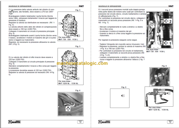 Manitou MVT 1330 SL OPERATOR'S MANUAL FR