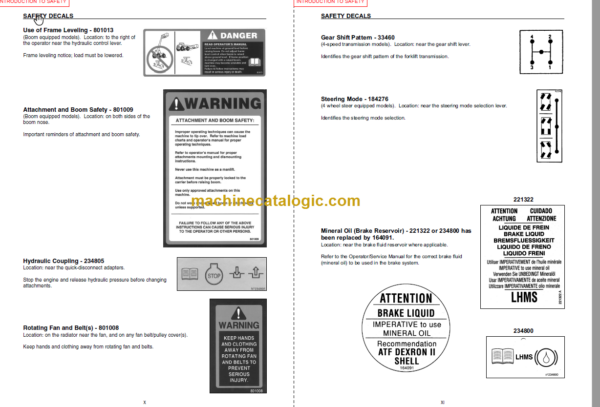 Manitou MLT 731 Operator's Manual