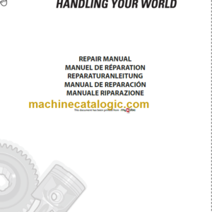 MANITOU MH25-4 T BUGGIE 4ST3A Repair manual