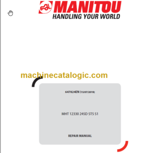 MHT 12330 245D ST5 S1 647824EN REPAIR MANUAL