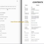 Manitou MLT 632 Repair Manual