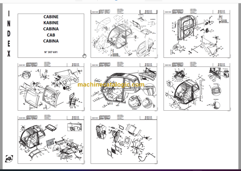 Manitou MLT 840-115 PS Parts Manual