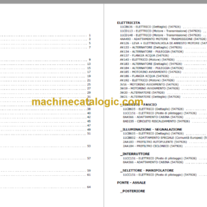 MANITOU CG 30P-CD 30P PARTS CATALOGUE 2019