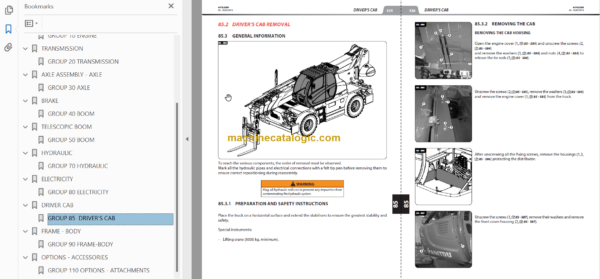 Manitou MRT 2470 PRIVILEGE PLUS ST4 S1 REPAIR MANUAL