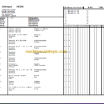 Manitou MLT 1040-137 PS PARTS CATALOGUE