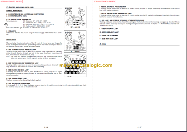 Manitou MLT 731 Operator's Manual