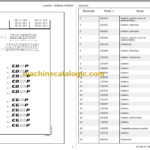 MANITOU CG 30P-CD 30P PARTS CATALOGUE 2019