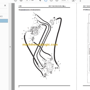 Manitou MHT 10210L M Series REPAIR MANUAL