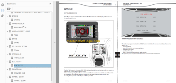 Manitou MRT-X 2545 EASY 360 ST3B S2 REPAIR MANUAL