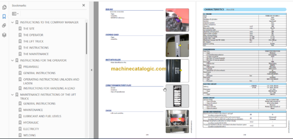 MANITOU M50-4 ST3B OPERATOR’S MANUAL