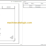MANITOU CG 30P-CD 30P PARTS CATALOGUE 2019