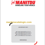 Manitou MRT 2470 PRIVILEGE PLUS ST4 S1 REPAIR MANUAL