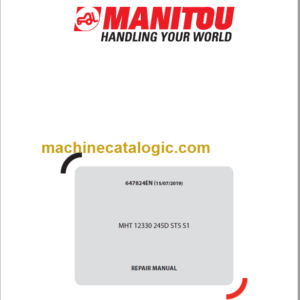 MHT 12330 245D ST5 S1 REPAIR MANUAL