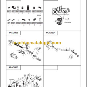 Manitou MHT 10210L PARTS MANUALS