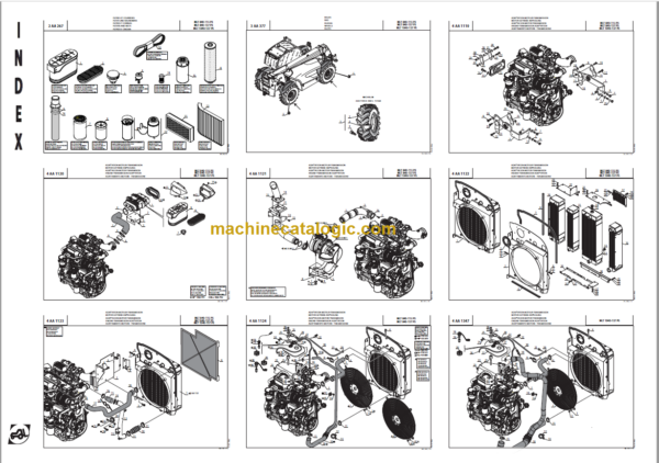 Manitou MLT 840-115 PS PARTS CATALOGUE