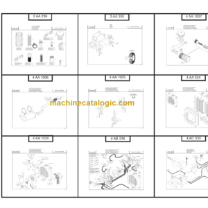 Manitou MLT 625 S1-E3 PARTS MANUAL