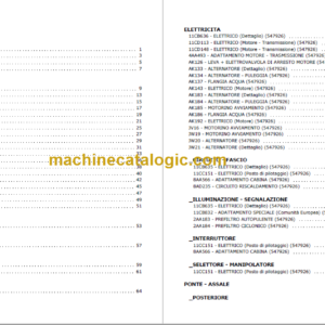 MANITOU CG 35P-CD 35P PARTS CATALOGUE 2019