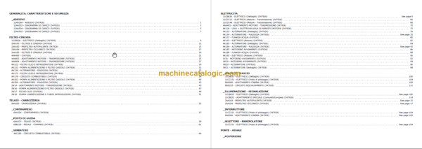 MANITOU CG 35P-CD 35P PARTS CATALOGUE 2019