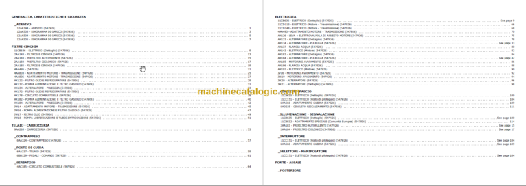 MANITOU CG 35P-CD 35P PARTS CATALOGUE 2019