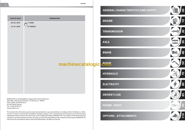 MHT 12330 245D ST5 S1 REPAIR MANUAL