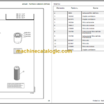 MANITOU CG 35P-CD 35P PARTS CATALOGUE 2019