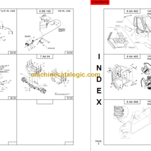 MANITOU M30-40-50-4T H/L ENGINE PARTS MANUAL