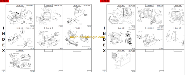 MANITOU M30-40-50-4T H L ENGINE PARTS MANUAL