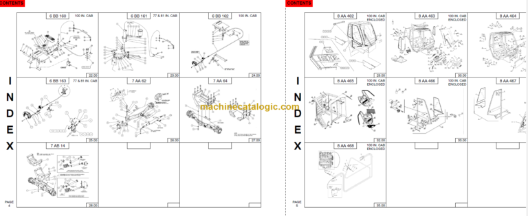 MANITOU M30-40-50-4T H L ENGINE PARTS MANUAL