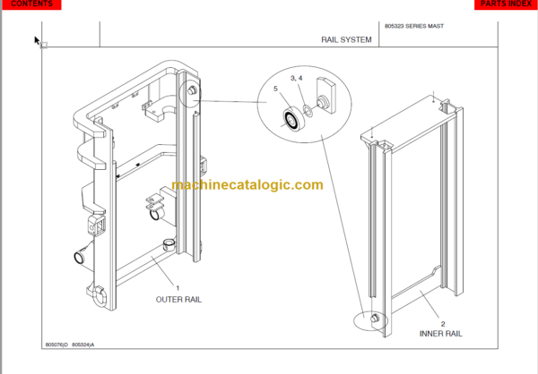 MANITOU 805323 Series Parts Manual4