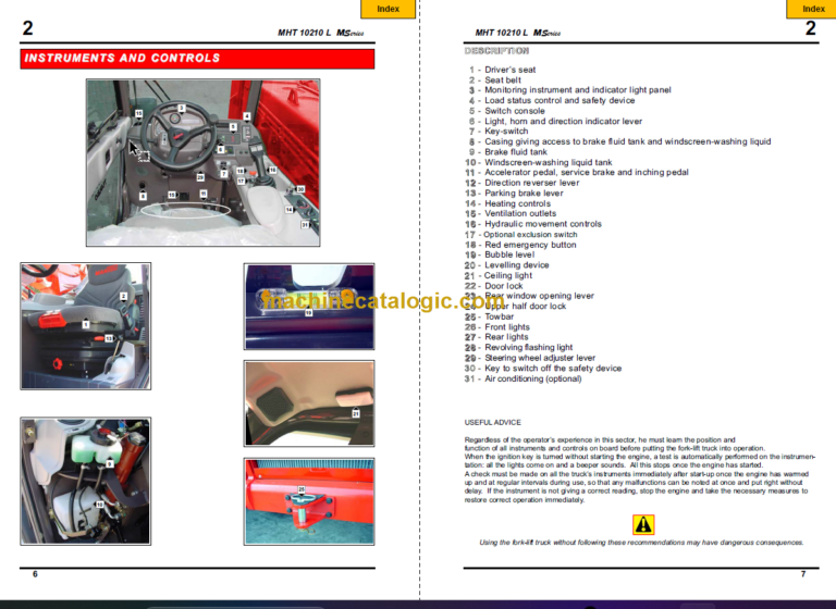 Manitou MHT 10210 L E3 M SERIES SERVICE MANUAL
