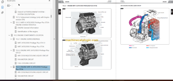 Manitou MRT 2470 PRIVILEGE PLUS ST4 S1 REPAIR MANUAL