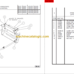 MANITOU M30-40-50-4T H L ENGINE PARTS MANUAL