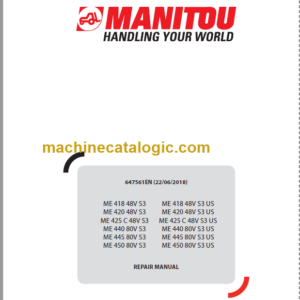 MANITOU ME 450 80V S3 REPAIR MANUAL